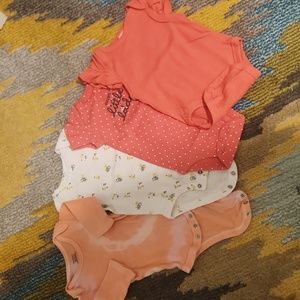 Baby girl onesie bundle